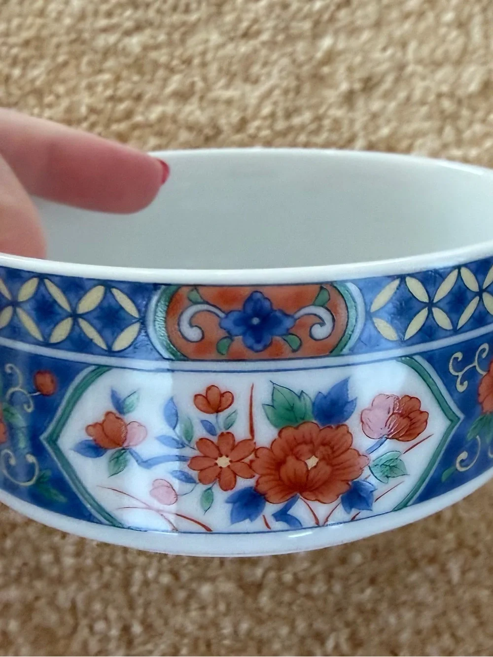 Tiffany & Co. Vintage Imari Porcelain Trinket Box